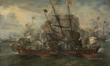  Navales Arte - Combate naval por Juan de la Corte Batallas Navales